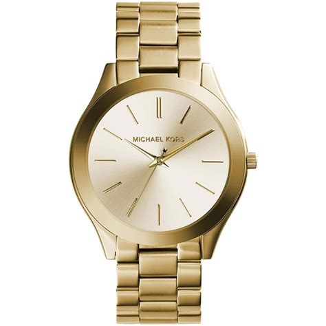 michael kors womens watch gold box|Michael Kors small gold watch.